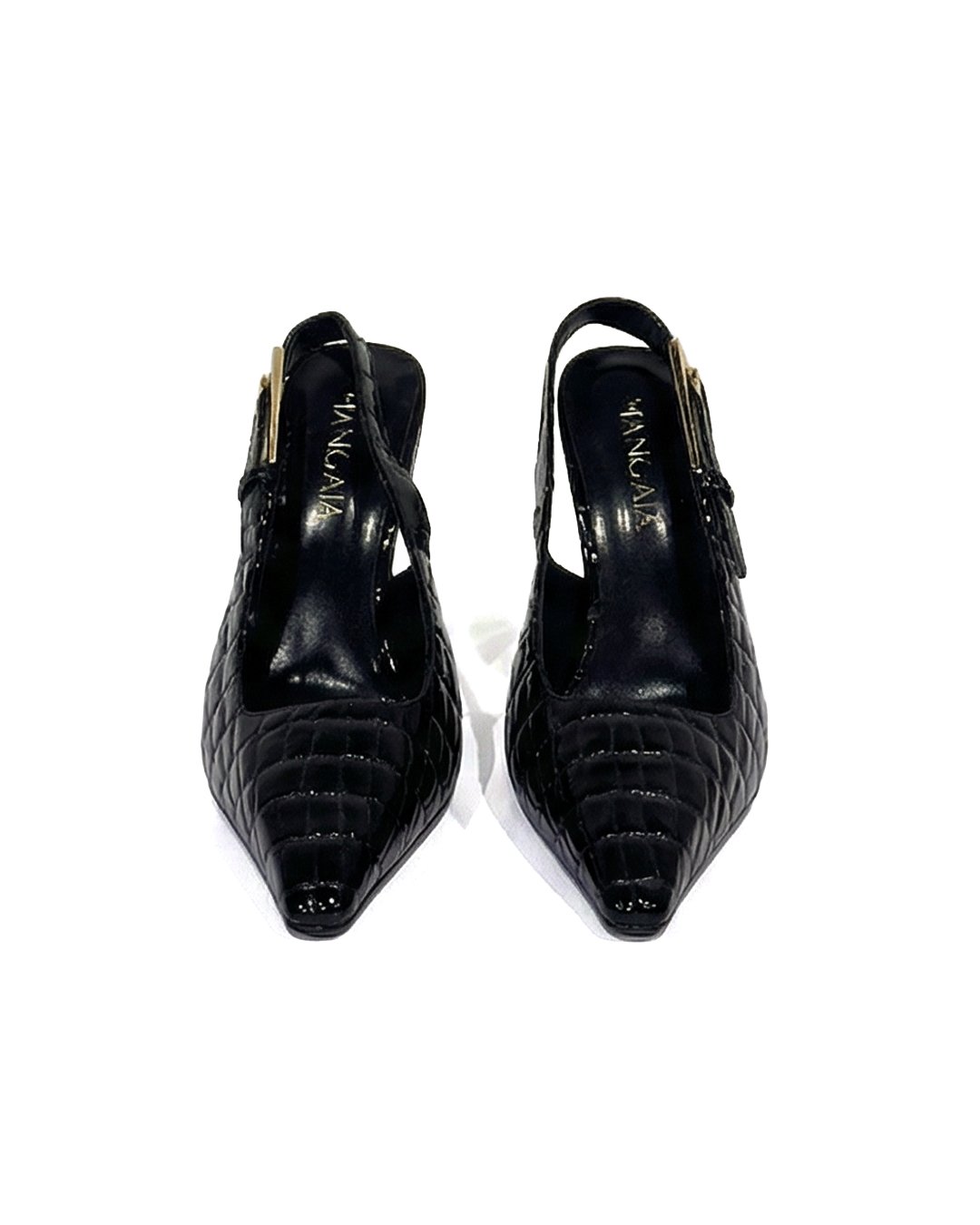 حذاء أسود كلاسيكي بكعب عالي - MASH1026