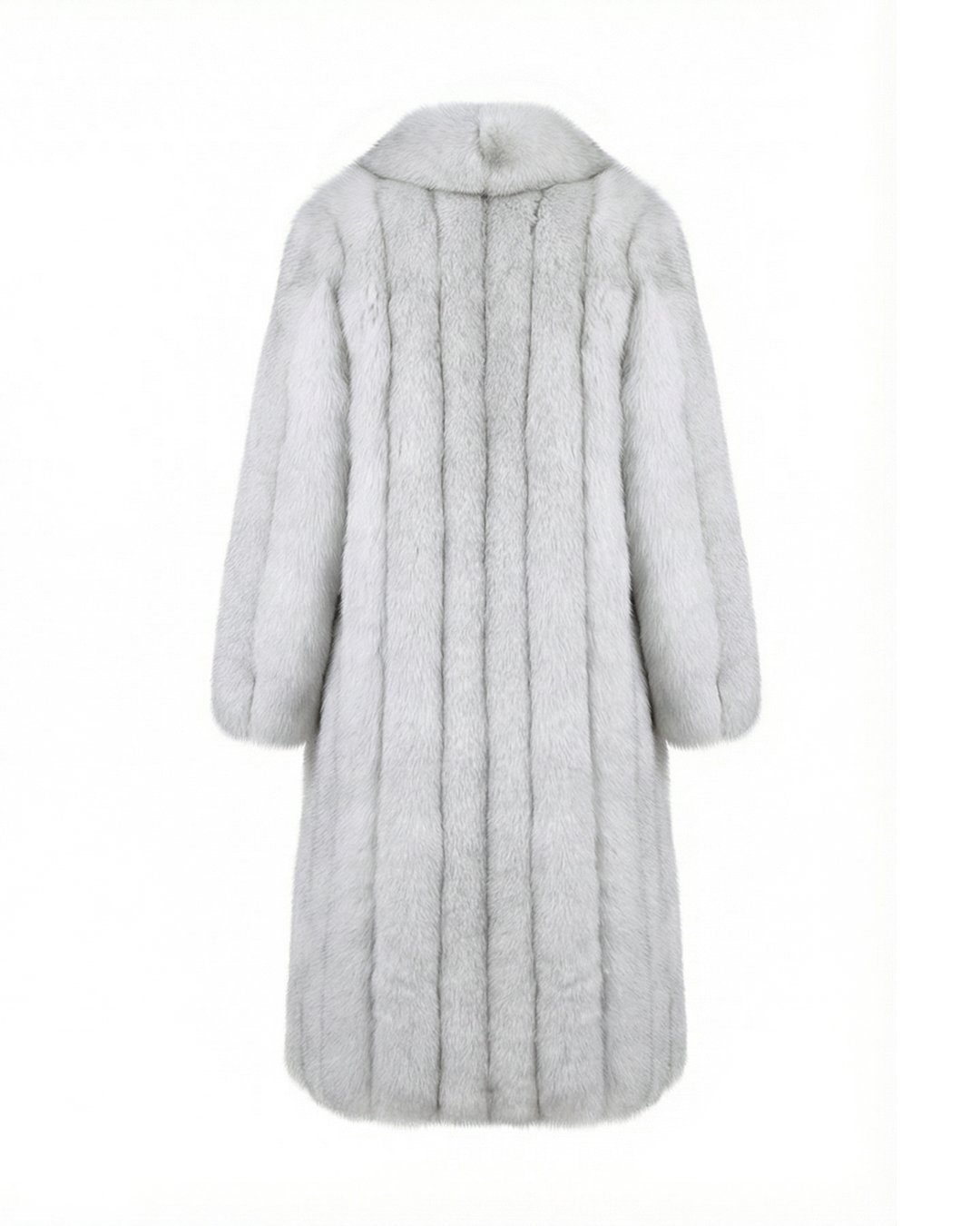 جاكيت سفر أبيض ورمادي واسع وثقيل - CL8001 - الصورة 2