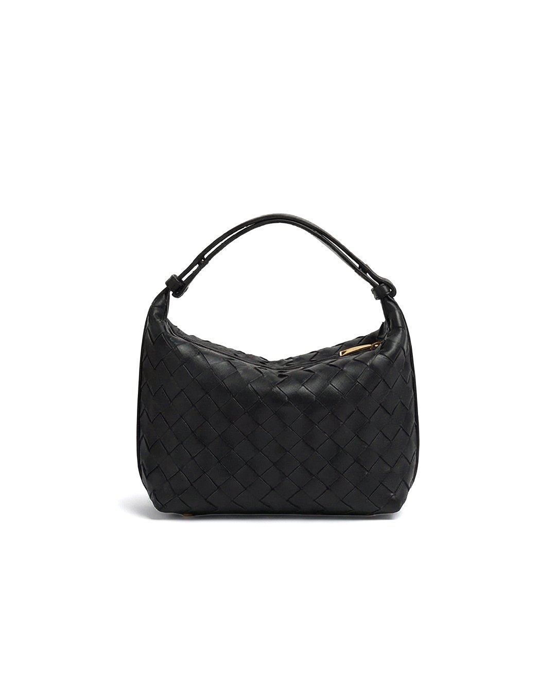 حقيبة وردية صغيرة بمسكة ذهبية وسير طويل - MABT021